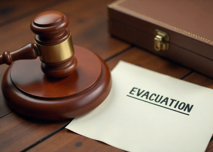 مراحل قانون تخلیه فوری ملک