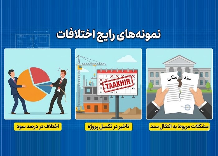 نمونه حل اختلاف قرارداد مشارکت در ساخت