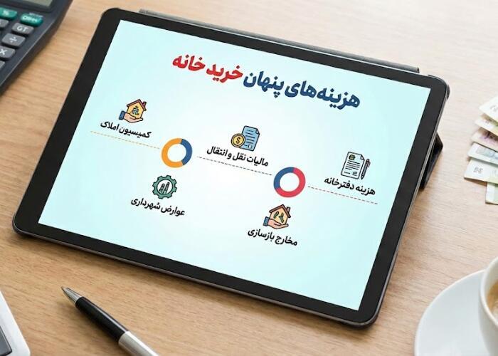 هزینه های پنهان خرید خانه