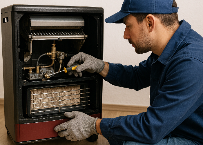 سرویس بخاری گازی قبل از شروع فصل سرما