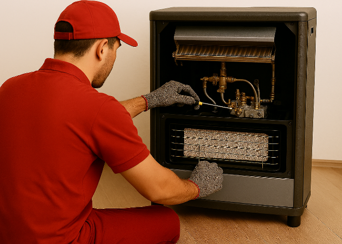 سرویس بخاری گازی قبل از شروع فصل سرما