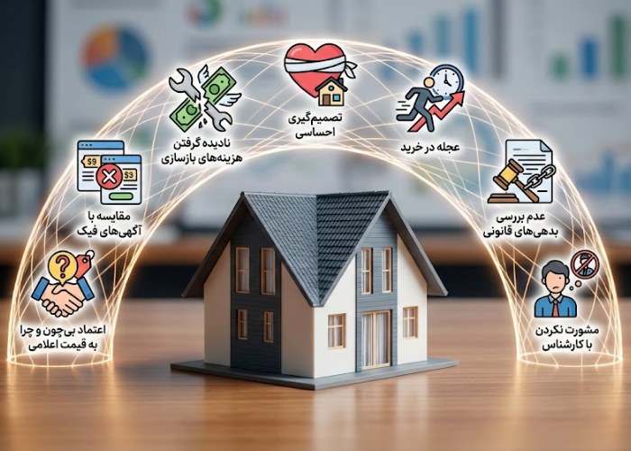 اشتباهات خرید ملک