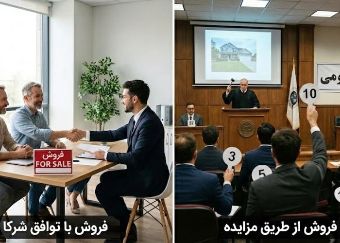 انواع فروش روش ملک مشاع