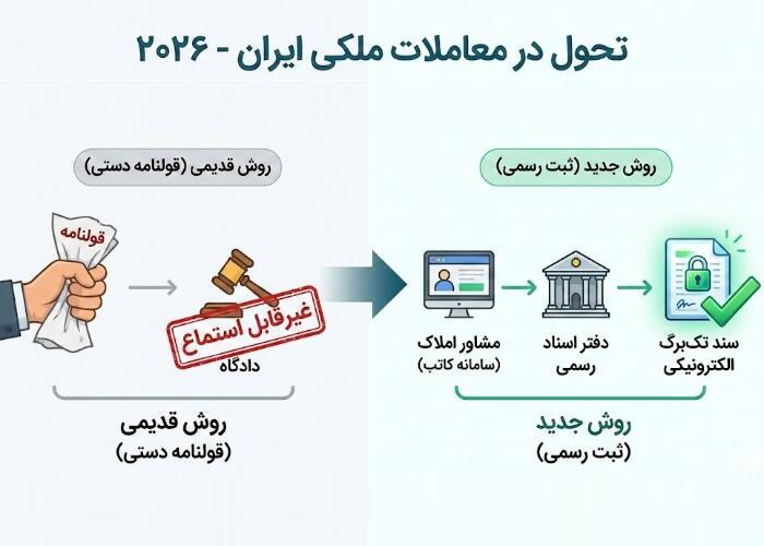 تحول قوانین ملکی در سال 2026