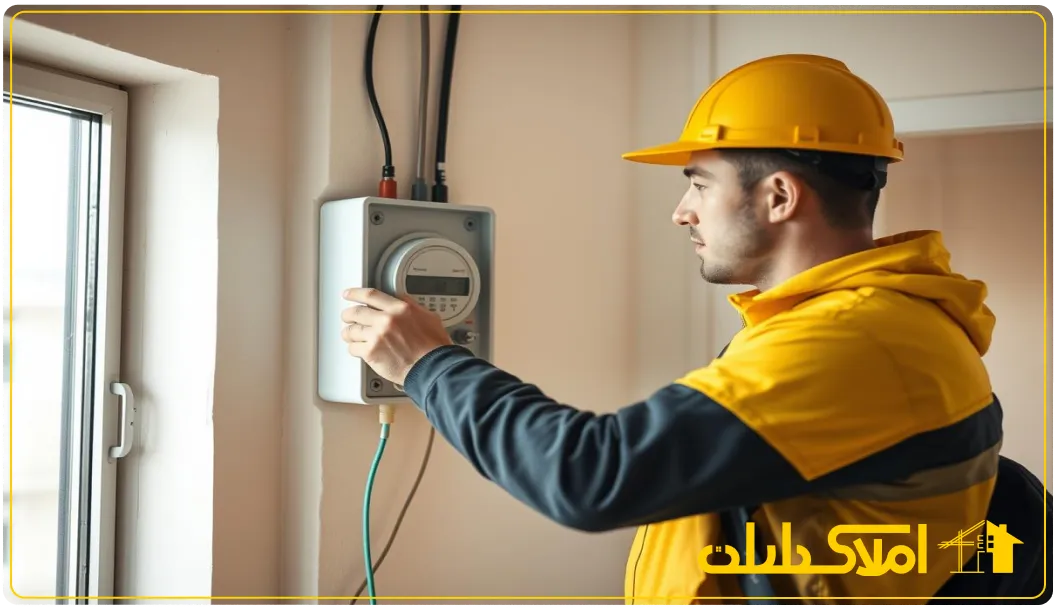 مراحل تفکیک کنتور برق