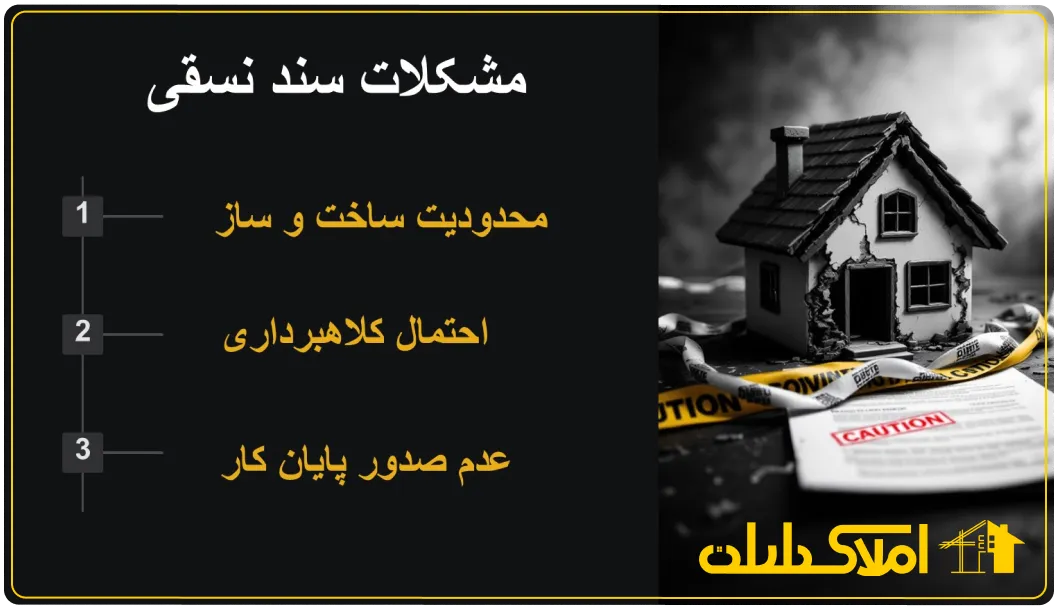 مشکلات سند نسقی