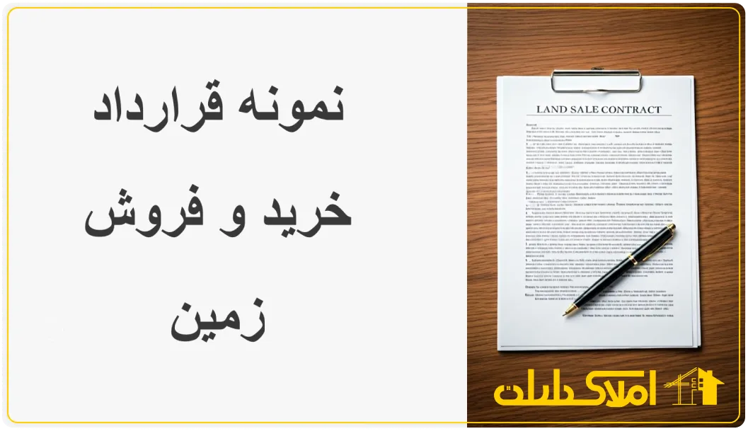 نمونه قرارداد خرید و فروش زمین