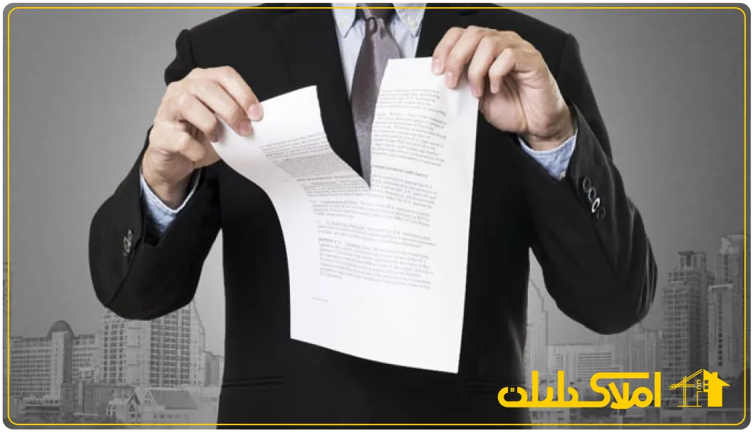 نکات فسخ قرارداد اجاره ملک