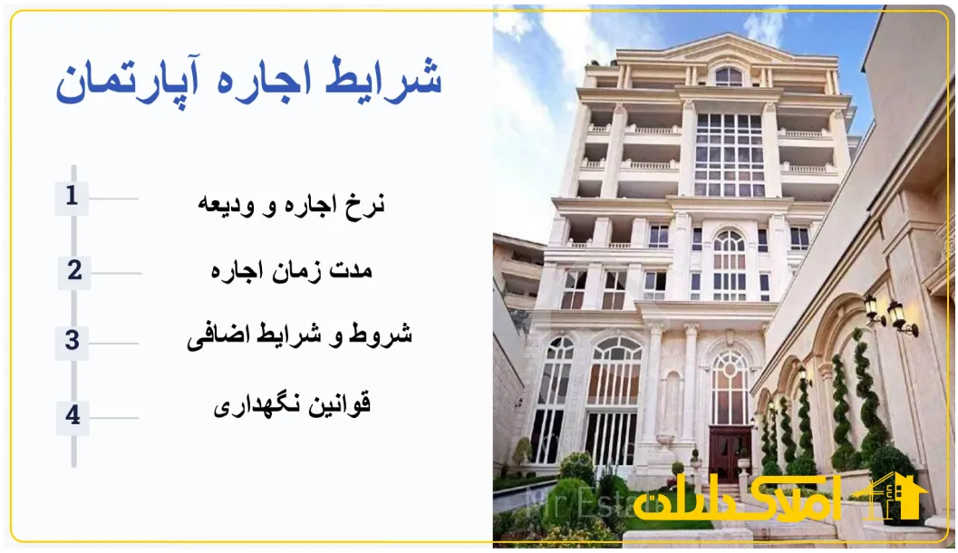 شرایط اجاره آپارتمان در بهترین مناطق اصفهان
