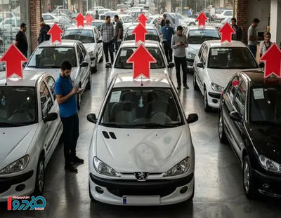 افزایش سنگین قیمت خودرو