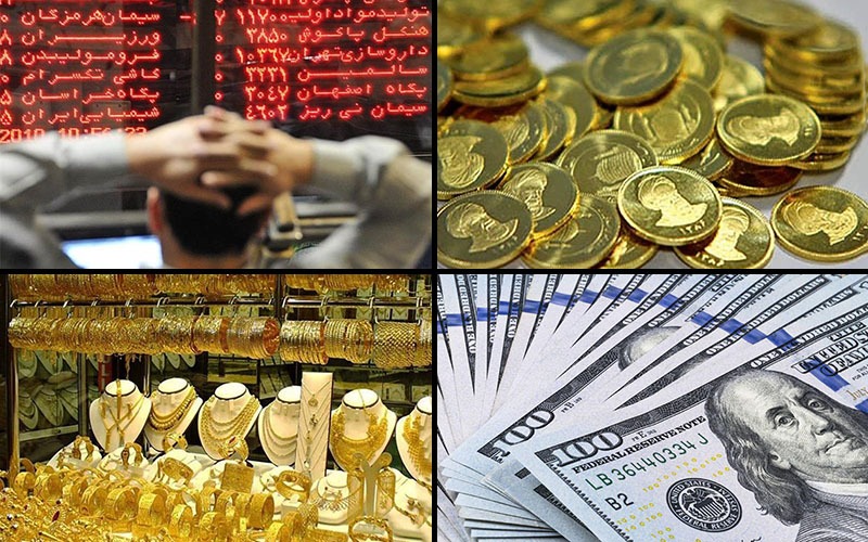 بازار‌های مالی زیر سایه تحریم؛ طلا رکورد زد، دلار جهش کرد، بورس سبز ماند/ چرا بورس این روزها رشد می‌کند؟