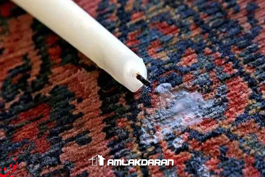 سوختگی فرش