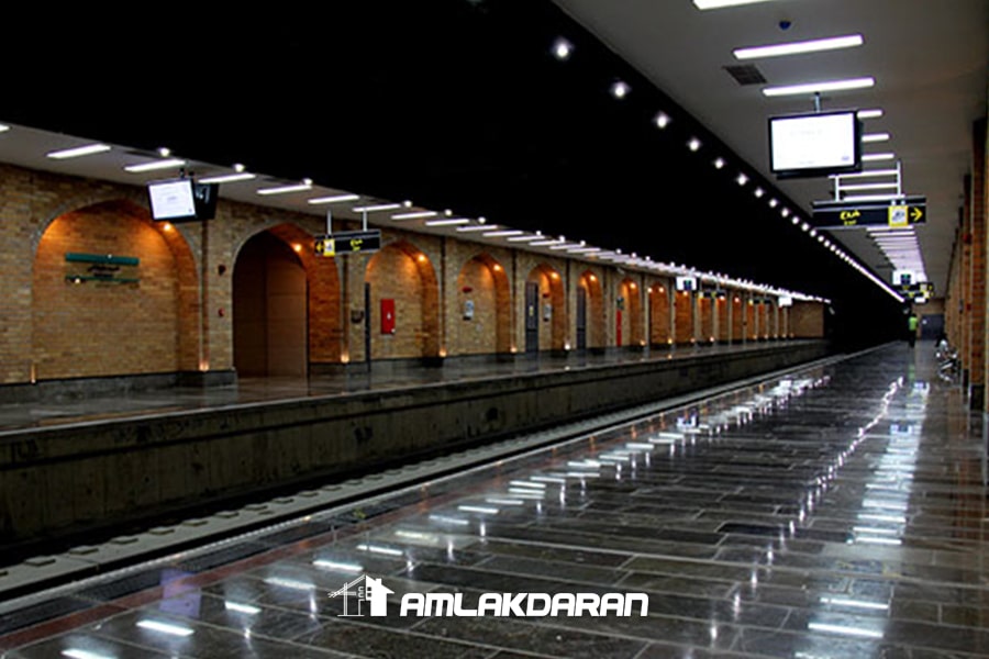 ایستگاه های متروی اصفهان